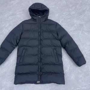 Alternative view of 连帽长款棉服
